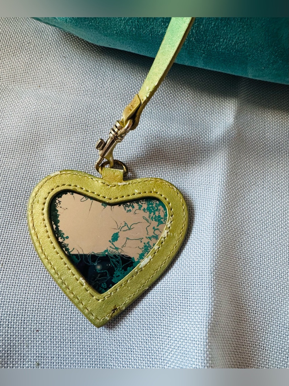 Rare Juicy Couture Y2K Teal Velour Rhinestone Darling Couture Shoulder Bag - Picture 12 of 12